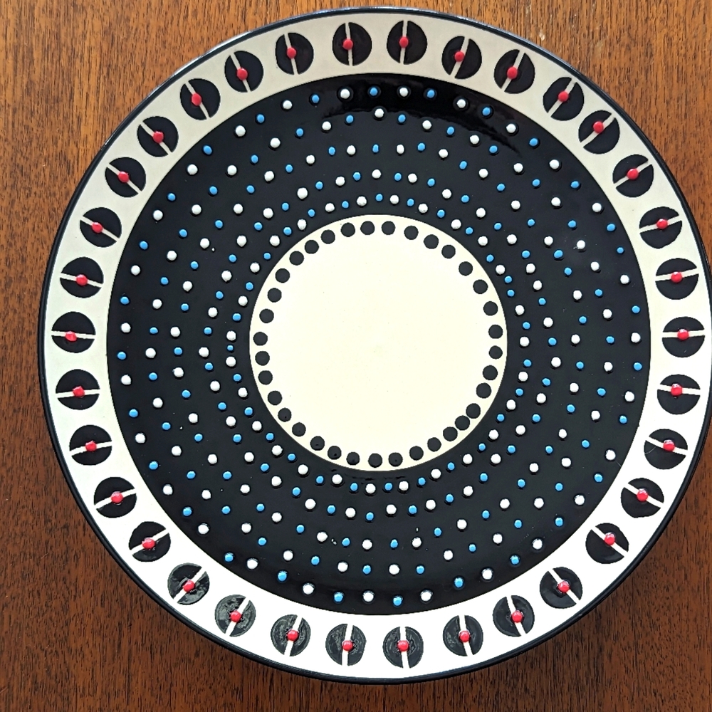 West Elm Potter's Workshop "black bean" plate